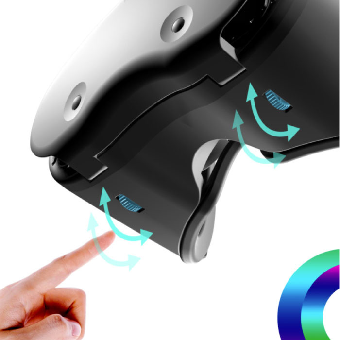 VRG Okulary 3D wirtualnej rzeczywistości VRGPRO X7 do smartfonów — pole widzenia 120° / telefony 5-7 cali - Copy