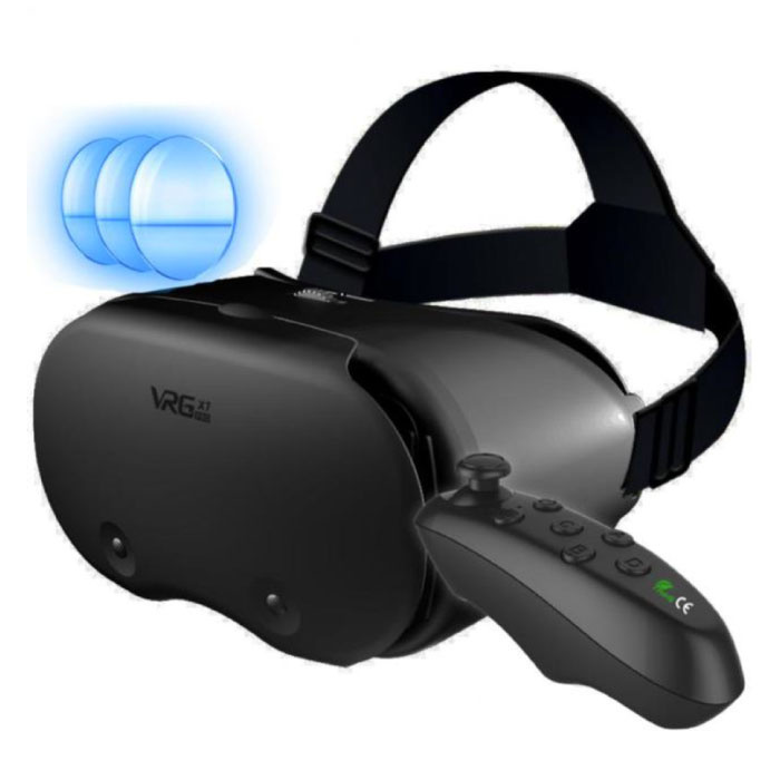 VRGPRO X7 Virtual Reality 3D-Brille für Smartphones – 120° FOV / 5–7 Zoll Telefone - Copy