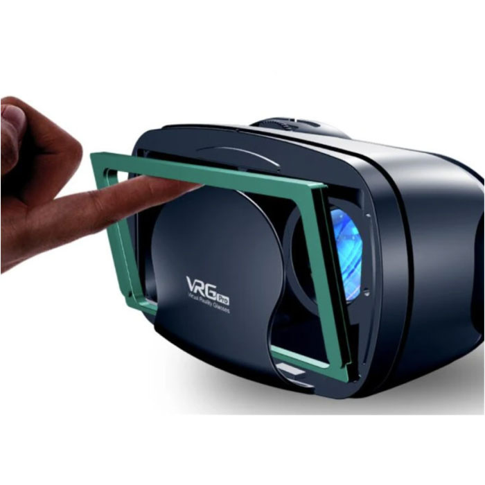 VRG Lunettes 3D de Réalité Virtuelle VRGPRO pour Smartphone - 120° FOV / Téléphones 5-7 pouces