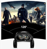 VRG VRGPRO Virtual Reality 3D Bril met Controller - Voor Smartphone - 120° FOV / 5-7 inch Telefoons