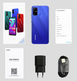 Doogee Smartphone X96 Pro Mightnight Black - SIM sbloccata gratuita - 4 GB di RAM - 64 GB di spazio di archiviazione - Fotocamera quadrupla da 13 MP - Batteria da 5400 mAh