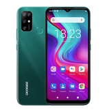 Doogee Smartphone X96 Pro Tropical Green - SIM sbloccata gratuita - 4 GB di RAM - 64 GB di spazio di archiviazione - Quad Camera da 13 MP - Batteria da 5400 mAh