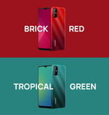 Doogee Smartphone X96 Pro Rouge Brique - SIM Débloqué Gratuit - 4 Go de RAM - 64 Go de Stockage - Caméra Quad 13MP - Batterie 5400mAh