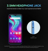 Doogee Smartfon X96 Pro Brick Red – Bez karty SIM bez blokady – 4 GB RAM – 64 GB pamięci – 13 MP Quad Camera – Bateria 5400 mAh