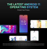 Doogee Smartfon X96 Pro Brick Red – Bez karty SIM bez blokady – 4 GB RAM – 64 GB pamięci – 13 MP Quad Camera – Bateria 5400 mAh