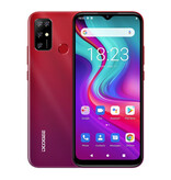 Doogee Smartphone X96 Pro Rosso mattone - SIM sbloccata gratuita - 4 GB di RAM - 64 GB di spazio di archiviazione - Quad Camera da 13 MP - Batteria da 5400 mAh