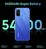 Doogee X96 Pro Smartphone Himmelblau – ohne SIM-Karte entsperrt – 4 GB RAM – 64 GB Speicher – 13 MP Quad-Kamera – 5400 mAh Akku