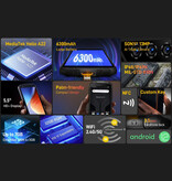 Doogee Smartphone S41 Pro Outdoor Black - Quad Core - 4 GB RAM - 32 GB Almacenamiento - Cámara 13MP - Batería 6300mAh