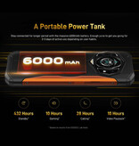 Doogee Smartfon S98 Outdoor w kolorze czarnym – ośmiordzeniowy, 8 GB RAM, 256 GB pamięci masowej, aparat 64 MP, bateria 6000 mAh