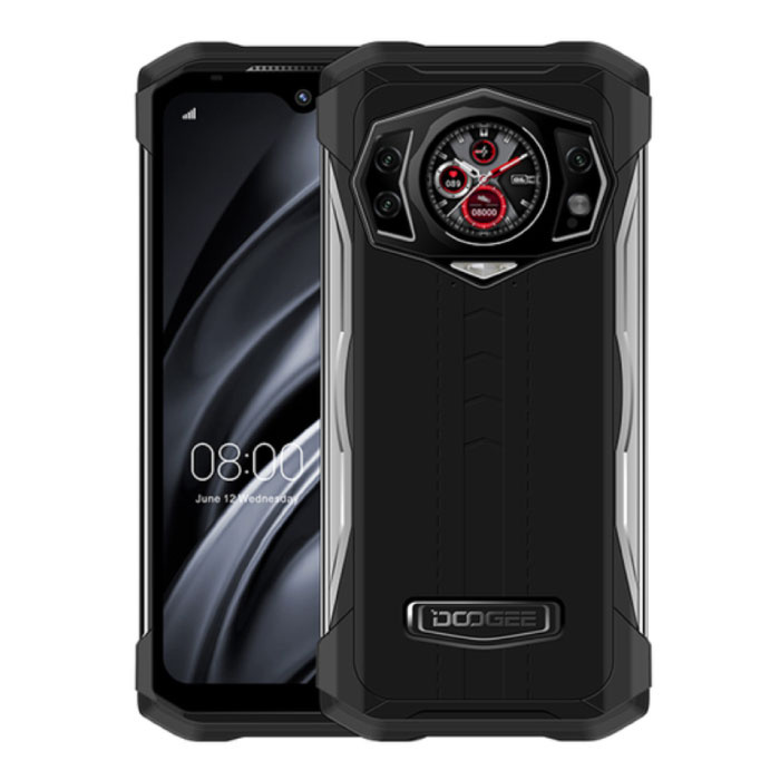 S98 Outdoor-Smartphone Schwarz – Octa-Core-Prozessor – 8 GB RAM – 256 GB Speicher – 64-MP-Kamera – 6000-mAh-Akku