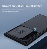 Nillkin Custodia CamShield per Samsung Galaxy S23 con fotocamera scorrevole - Custodia antiurto nera