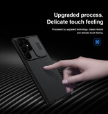 Nillkin Custodia CamShield per Samsung Galaxy S23 con fotocamera scorrevole - Custodia antiurto nera