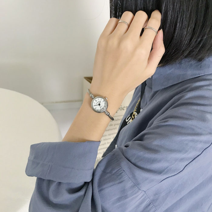 Stuff Certified® Vintage Horloge voor Dames - Luxe Kwarts Polshorloge Rose Gold