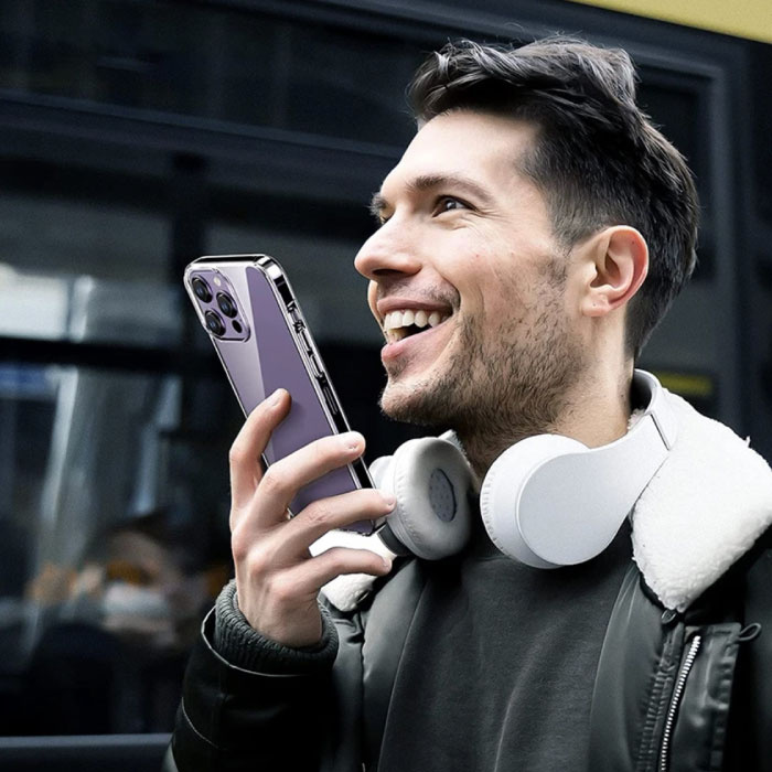 Stuff Certified® iPhone 14 Plus Przezroczyste silikonowe etui 360° na całą obudowę