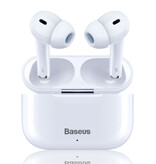 Baseus W3 Wireless Earbuds - Touch Control Earbuds TWS Bluetooth 5.0 White