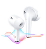 Baseus W3 Wireless Earbuds - Touch Control Earbuds TWS Bluetooth 5.0 White