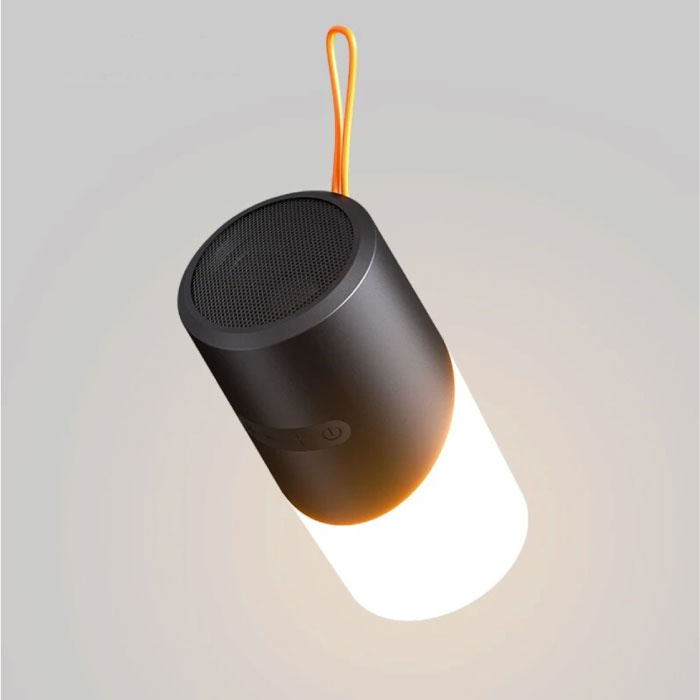 EBS-705 Altavoz inalámbrico con lámpara - Barra de sonido Bluetooth 5.0 para acampar al aire libre Negro