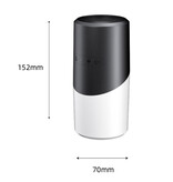 Rockmia EBS-705 Kabelloser Lautsprecher mit Lampe – Outdoor-Camping-Bluetooth 5.0-Soundbar Schwarz
