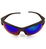 OULAIOI Polarisierte Ski-Sonnenbrille – Sport-Skibrille in Schwarz