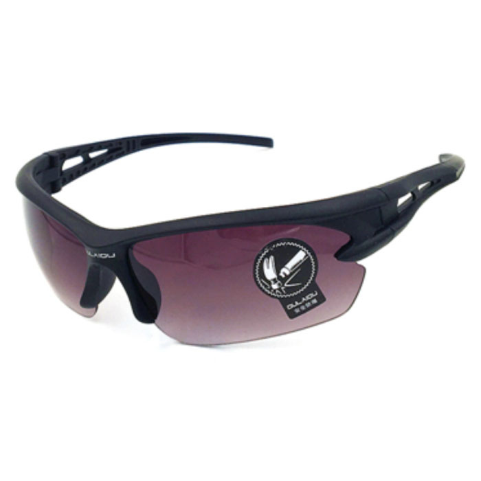 Okulary przeciwsłoneczne z polaryzacją - sportowe gogle narciarskie w odcieniach czerni
