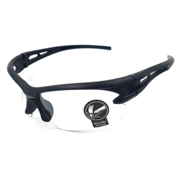 Polarisierte Ski-Sonnenbrille – Sport-Skibrille mit transparentem Schirm