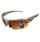 OULAIOI Gepolariseerde Ski Zonnebril - Sport Skibril Shades Beige