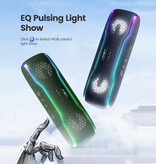 WISE TIGER Głośnik bezprzewodowy - soundbar Bluetooth 5.3 25W IPX7 niebieski