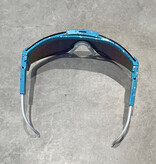 PIT VIPER Gepolariseerde Zonnebril - Fiets Ski Sport Bril Shades UV400 Zwart