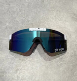 PIT VIPER Gepolariseerde Zonnebril - Fiets Ski Sport Bril Shades UV400 Zwart