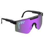 PIT VIPER Polarisierte Sonnenbrille – Fahrrad-Ski-Sportbrille, UV-400-Lila