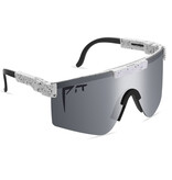 PIT VIPER Lunettes de soleil polarisées - Lunettes de sport de ski de vélo Nuances UV400 Gris