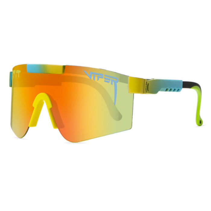 Gafas de sol polarizadas - Gafas deportivas de esquí para bicicleta Tonos UV400 Azul Amarillo Naranja