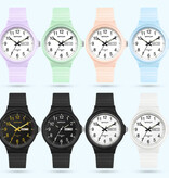 SAMDA Minimalist Horloge voor Dames - Waterdicht Glow in the Dark Uurwerk Paars