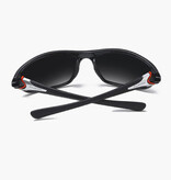 Daiwa Polaryzacyjne sportowe okulary przeciwsłoneczne dla mężczyzn - okulary przeciwsłoneczne do jazdy Odcienie Fish Black