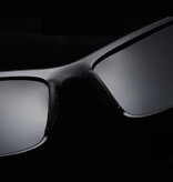 Daiwa Occhiali da sole sportivi polarizzati da uomo - Occhiali da sole Driving Shades Fish Black