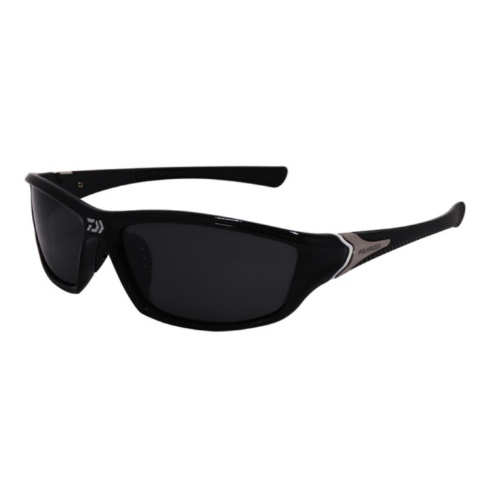 Polarized Sports Sunglasses for Men - Sunglasses Driving Shades Fish Black