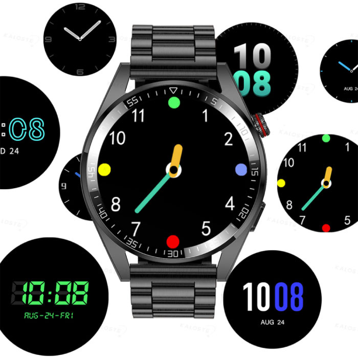 Smartwatch con misuratore di pressione sanguigna e monitor di ossigeno  Fitness Sport Tracker