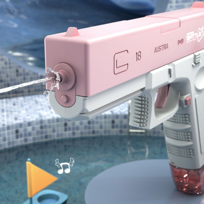 Pistolet à eau électrique avec réservoir - Jouet à eau modèle M4