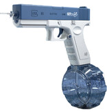 Water Battle Elektrisch Waterpistool met Reservoir - Glock Model Water Speelgoed Pistool Geweer Blauw