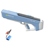 Cheetah Electric Water Gun - Auto Fill - 12m Distance - Water Toy Pistol Gun Blue