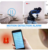 ENPUS 4K Camera Luidspreker met WiFi - Babysit Intercom Smart Home Security Night Vision  Zwart