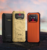 IIIF150 Smartphone Air 1 Pro Outdoor Orange - 6 Go de RAM - 128 Go de stockage - Triple caméra 48MP - Batterie 5000mAh