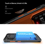 IIIF150 Smartphone Air 1 Pro Outdoor Orange - 6 Go de RAM - 128 Go de stockage - Triple caméra 48MP - Batterie 5000mAh