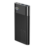 Erilles Power Bank Mini Cámara de seguridad 5000mAh - 1080p Videocámara Detección de movimiento Infrarrojo Visión nocturna Negro