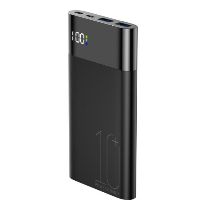 Power Bank Mini Cámara de seguridad 5000mAh - 1080p Videocámara Detección de movimiento Infrarrojo Visión nocturna Negro