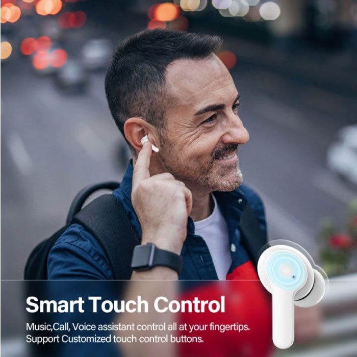 QCY T13 Draadloze Oortjes - Bluetooth 5.1 Oordopjes - Earphones Earbuds Buds Oortelefoon Roze