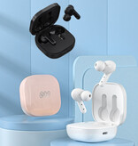 QCY Écouteurs sans fil T13 - Écouteurs Bluetooth 5.1 - Écouteurs Écouteurs Boutons Écouteurs Rose