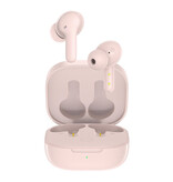 QCY Bezprzewodowe słuchawki douszne T13 - Słuchawki douszne Bluetooth 5.1 - Słuchawki Słuchawki douszne Słuchawki różowe