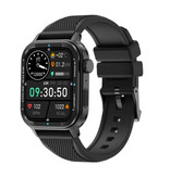 COLMI M41 Smartwatch Bracelet en Silicone Fitness Sport Activité Tracker Montre Android iOS Noir