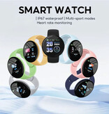 YP B41 Smartwatch Cinturino in silicone Health Monitor / Activity Tracker Orologio Android iOS Bianco